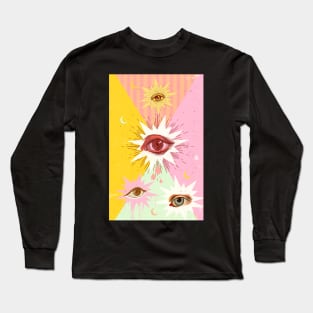 ALL EYES Long Sleeve T-Shirt